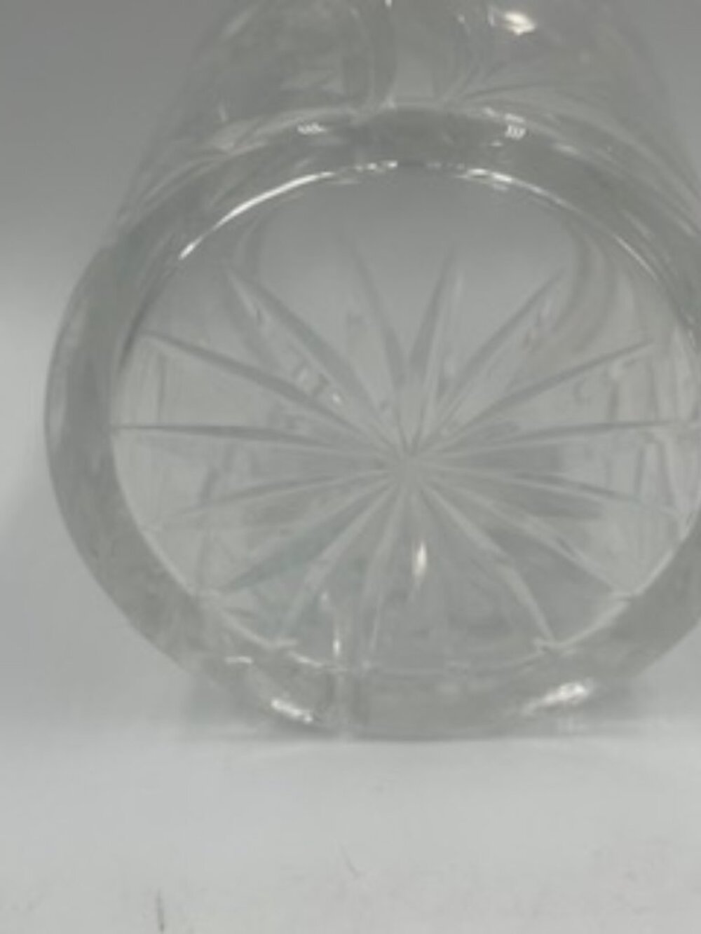 Vintage Cut Glass Crystal Jam Jelly Honey Pot with lid and spoon - Picture 4 of 7